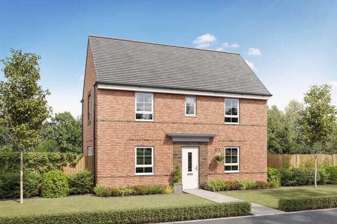 Exterior CGI view of our 3 bed Moresby home