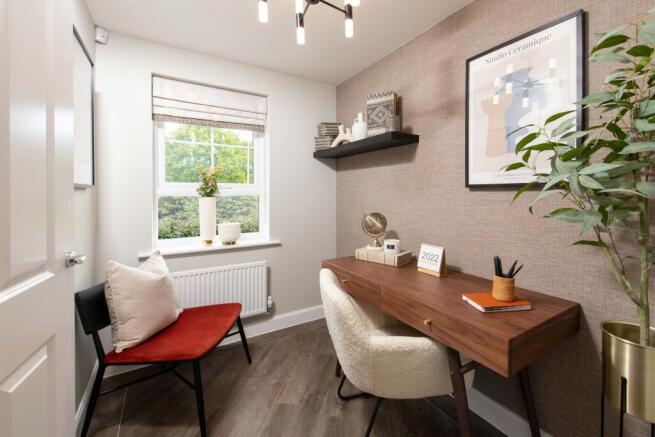Internal image of the kingsville study/4th bedroom
