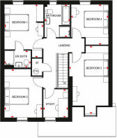 First floor plan of our Ashburton home