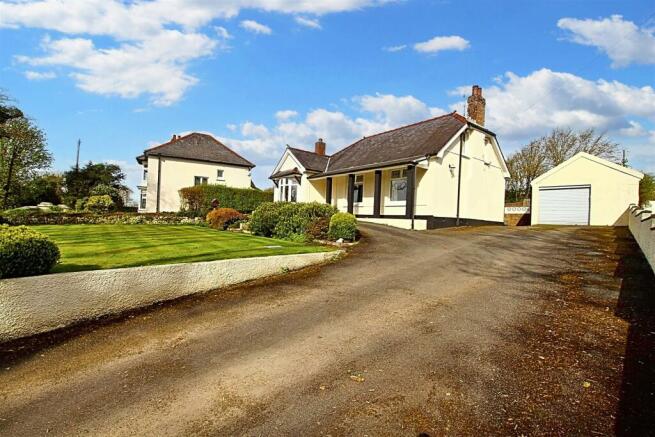 Front of house and driveway