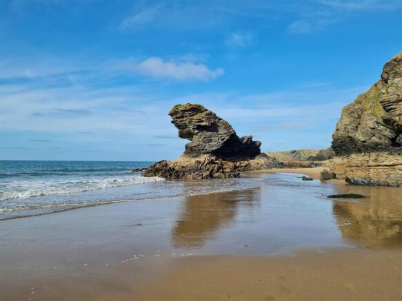Llangrannog Beach