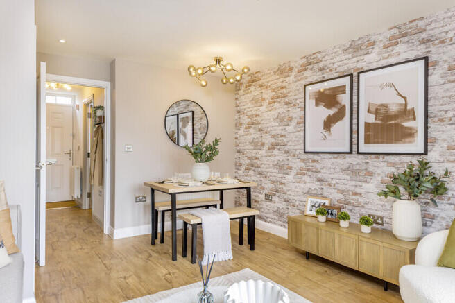 Lounge in the Wilford 2 bedroom home