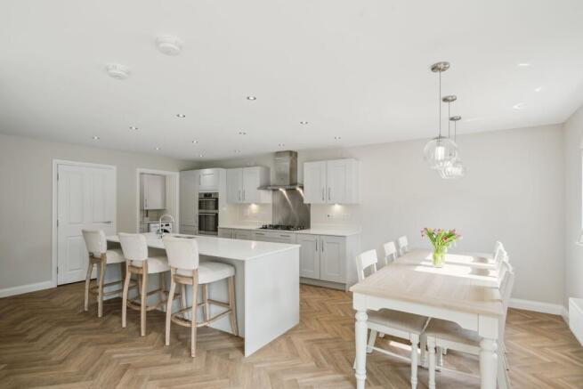 Kitchen/Dining/Living Area