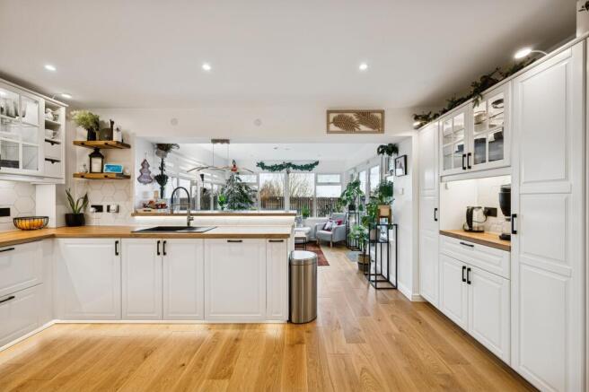 Kitchen/Dining/Living Area