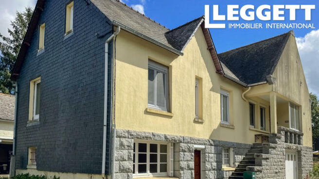 2 Bedroom House For Sale In Brittany, Côtes-d'armor, Plussulien, France