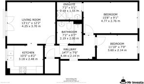 2 Bed 2 Bath