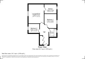 1st Floor - 2 Bed Flat
