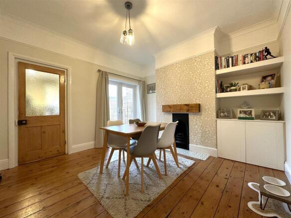 Dining Room With French Doors 665