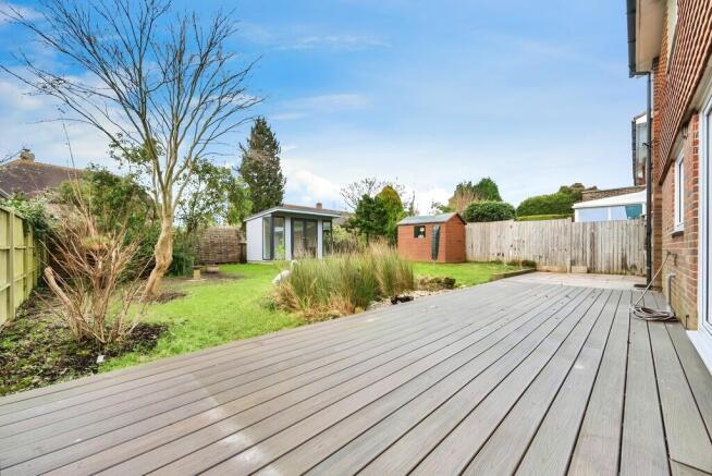 Rear garden