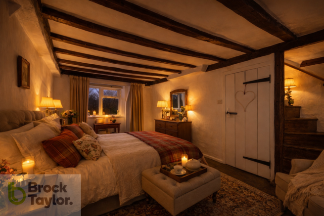 A.I. generated bedroom