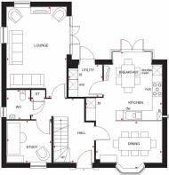 Layton ground floor plan H620001