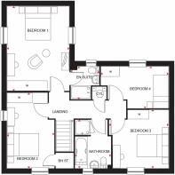 Layton first floor plan H620001