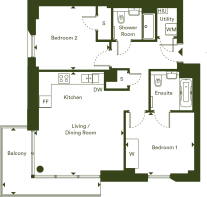 Plot floorplan