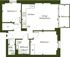 Plot floorplan
