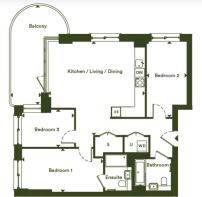 Plot floorplan