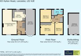 83 Hylion Road, West Knighton, Leicester, LE2 6JE