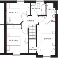 Ravenscraig first floor plan