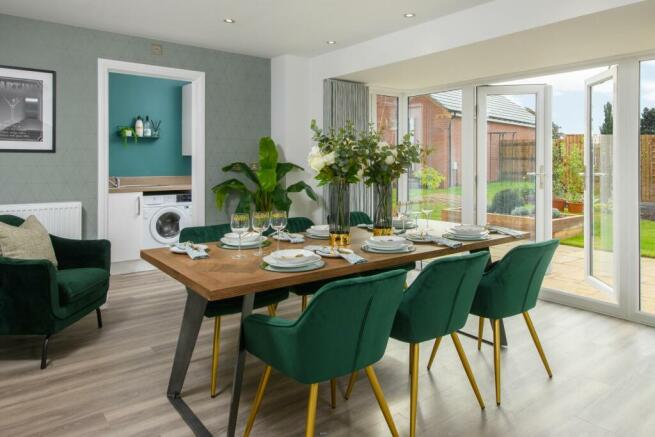 Kitchen in the Holden show home