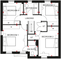 Radleigh First Floorplan