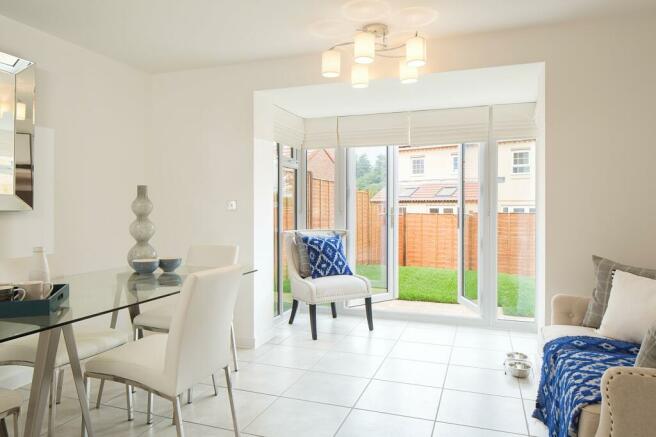 Kitchen in the Greenwood 3 bedroom home