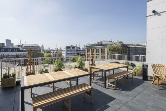 Communal roof terrace