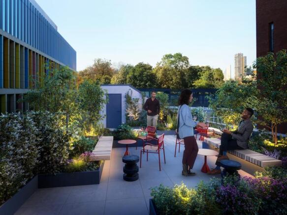 CGI of Roof Terrace
