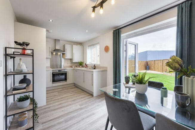 Indicative Kitchen/Dining Room, Contemporary Modern Decoration