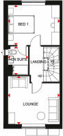 Kingsville First Floor Plan