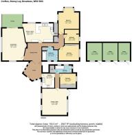 Crofton, Stoney Ley, Broadwas, WR6 5NG floor plan.