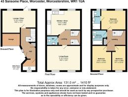 43 Sansome Place, Worcester, Worcestershire, WR1 1
