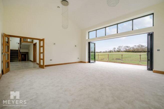 Double Height Living Space
