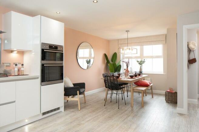 Kitchen/diner in the Thornton 4 bedroom home