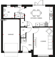 Rutherford ground floorplan