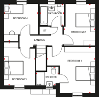 Rutherford first floorplan