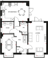 Almond ground floorplan