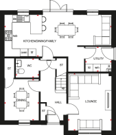 Linnet ground floorplan