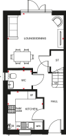 Newton ground floorplan