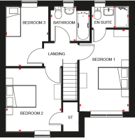 Alcott first floorplan