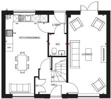 Toller ground floorplan Bertone Gardens