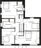 Almond first floorplan