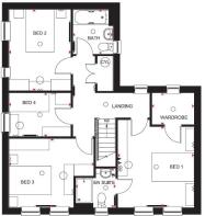 Alnwick First Floor plan