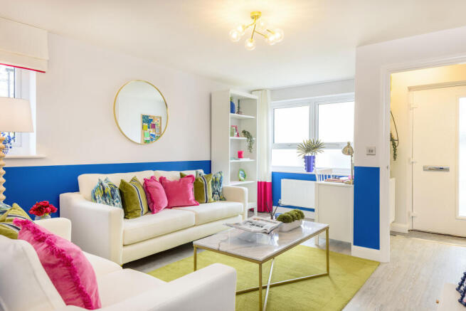 Spacious lounge in the Maidstone 3 bedroom home