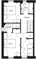 Maidstone first floor plan
