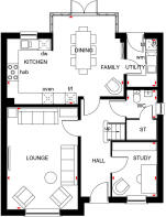 Ground floor plan for a Holden