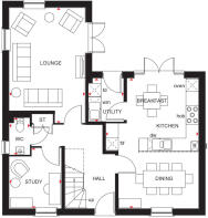 Avondale Ground Floor Plan