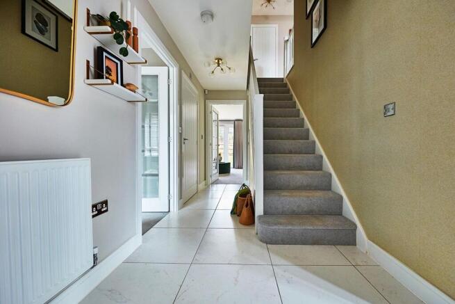 Large hall with handy storage