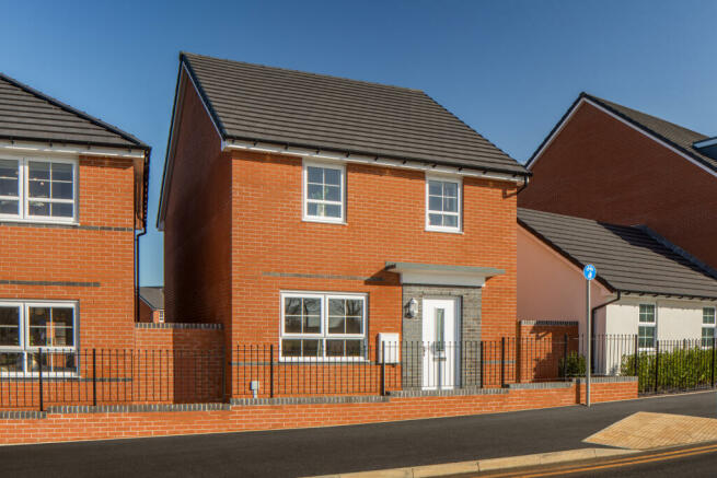 Outside view of  the Chester 4 bedroom detached home
