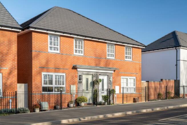 Outside view of the Maidstone 3 bedroom semi detached home