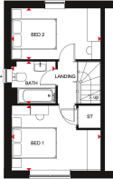 Kenley first floor plan