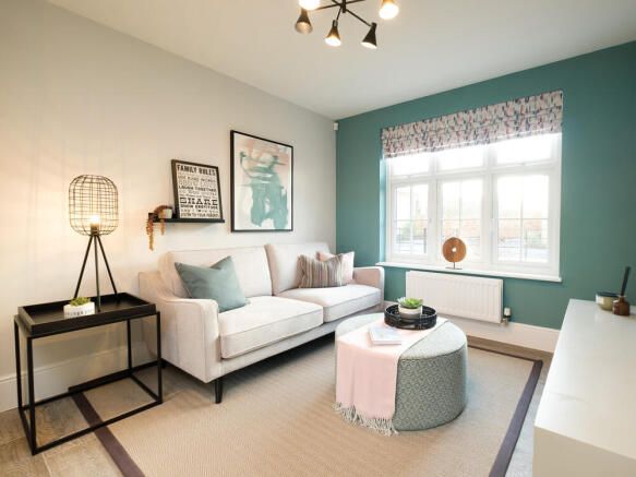 Family room of the Highgate, a 5 bedroom house